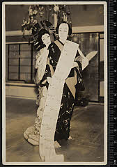 sol-E-02-09-01昭和１７・1942歌舞伎座「夕霧伊左衛門　廓文章」藤屋伊左衛門〈15〉市村　羽左衛門、扇屋夕霧〈12〉片岡　仁左衛門