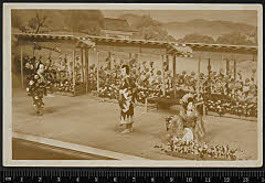 sol-E-02-09-08昭和１６・1941南座「鬼一法眼三略巻　菊畑」吉岡息女皆鶴姫〈3〉中村　梅玉、奴虎蔵実は源牛若丸〈15〉市村　羽左衛門、奴智恵内実は吉岡鬼三太〈1〉中村　吉右衛門
