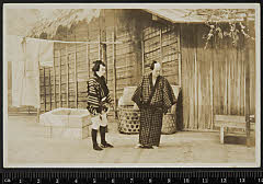 sol-E-02-09-46昭和０９・1934歌舞伎座「雪の渡り鳥」鯉名の銀平〈6〉尾上　菊五郎、瓜木の卯之吉〈15〉市村　羽左衛門