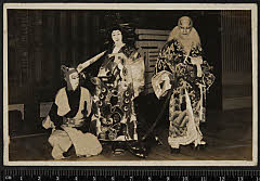 sol-E-02-11-39大正１４・1925歌舞伎座「助六由縁江戸桜」髭の意休実は伊賀の平内左衛門〈7〉松本　幸四郎、三浦屋揚巻〈6〉尾上　梅幸、花川戸助六実は曽我の五郎時致〈15〉市村　羽左衛門