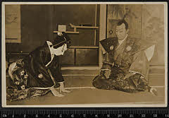 sol-E-02-12-05昭和０５・1930歌舞伎座「妹背山婦女庭訓　吉野川」大判事清澄〈7〉市川　中車、久我之助清船〈15〉市村　羽左衛門