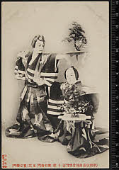 sol-E-02-13-07大正０３・1914歌舞伎座「［寿曽我対面］吉例曽我対面」曽我十郎祐成〈5〉中村　歌右衛門、曽我五郎時致〈15〉市村　羽左衛門