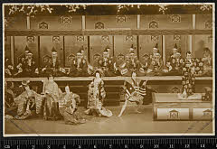sol-E-02-13-09昭和１５・1940新橋演舞場「寿曽我対面」工藤左衛門祐経〈2〉市川　左団次、八幡三郎行氏〈9〉市川　高麗蔵、大磯の虎〈7〉市村　家橘、曽我十郎祐成〈15〉市村　羽左衛門、曽我五郎時致〈7〉松本　幸四郎、小林の舞鶴〈12〉片岡　仁左衛門