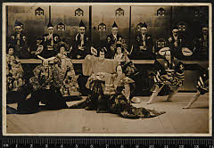 sol-E-02-13-10昭和１４・1939歌舞伎座「［寿曽我対面］吉例曽我礎」秦野四郎正久〈1〉尾上　右近、曽我十郎祐成〈15〉市村　羽左衛門、曽我五郎時致〈6〉尾上　菊五郎、小林の朝比奈〈7〉坂東　三津五郎、大磯の虎〈3〉中村　時蔵、化粧坂の少将〈4〉尾上　菊次郎、喜瀬川の亀鶴〈3〉尾上　菊之助