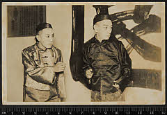 sol-E-02-13-54大正１５・1926歌舞伎座「楓橋雪夜譚」茶商田瑞卿実は金崎三郎〈15〉市村　羽左衛門、紙商陳炳泉実は石田太一〈6〉市川　寿美蔵