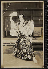 sol-E-02-14-34昭和１８・1943歌舞伎座「源平布引滝　実盛物語」斎藤別当実盛〈15〉市村　羽左衛門
