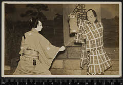 sol-E-02-15-21・「［浮世柄比翼稲妻］御存鈴ヶ森」幡随院長兵衛〈7〉松本　幸四郎、白井権八〈15〉市村　羽左衛門