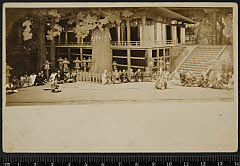 sol-E-02-15-22昭和０６・1931歌舞伎座「二月堂」良弁大僧正〈15〉市村　羽左衛門、渚の方〈6〉尾上　梅幸
