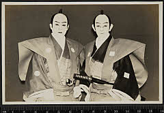 sol-E-02-15-42昭和１２・1937歌舞伎座「仮名手本忠臣蔵」桃井若狭之助〈15〉市村　羽左衛門、塩谷判官〈6〉尾上　菊五郎