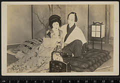 sol-E-02-16-28・「明烏夢泡雪」春日屋時次郎〈15〉市村　羽左衛門、山名屋抱浦里〈6〉尾上　梅幸