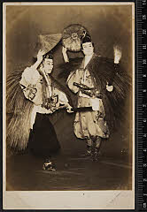 sol-E-05-03-33昭和０４・1929明治座「夜討曽我狩場曙」曽我十郎祐成〈4〉片岡　我当、曽我五郎時致〈1〉中村　吉右衛門