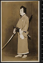 sol-I-01-02-17昭和１０・1935歌舞伎座「［浮世柄比翼稲妻］鈴ヶ森」白井権八〈6〉尾上　菊五郎