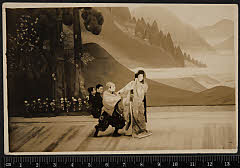 sol-I-01-02-50昭和０４・1929明治座「鞍馬獅子」卿の君〈6〉尾上　菊五郎、獅子舞実は御厩喜三太〈7〉坂東　三津五郎