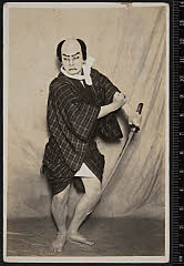 sol-I-01-03-03大正１４・1925新橋演舞場「敵討天下茶屋聚」安達元右衛門〈6〉尾上　菊五郎