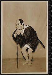 sol-I-01-03-07大正１４・1925新橋演舞場「敵討天下茶屋聚」安達元右衛門〈6〉尾上　菊五郎