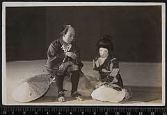 sol-I-01-03-44大正１４・1925新橋演舞場「生きている小平次」おちか〈5〉市川　鬼丸、太九郎〈6〉尾上　菊五郎