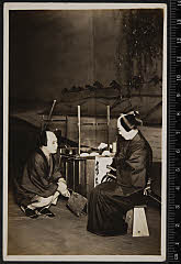 sol-I-01-04-09昭和０３・1928明治座「四千両小判梅葉」藤岡藤十郎〈1〉中村　吉右衛門、おでん屋富蔵〈6〉尾上　菊五郎