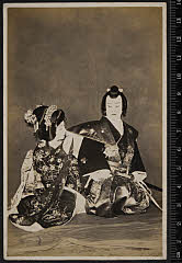 sol-I-01-05-54昭和０８・1933歌舞伎座「絵本太功記」武智十次郎光義〈6〉尾上　菊五郎、嫁初菊〈6〉中村　福助