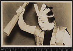 sol-I-01-07-35昭和０５・1930帝国劇場「［月雪花名残文台］雪月花　玉兎」〈6〉尾上　菊五郎