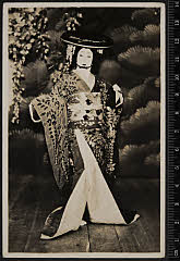 sol-I-01-08-15昭和１２・1937歌舞伎座「［歌へす歌へす名残大津絵］藤娘【01】」藤娘〈6〉尾上　菊五郎
