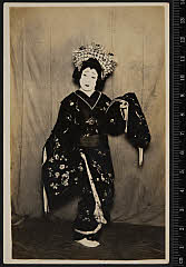 sol-I-01-08-35大正１３・1924市村座「［唐相撲花江戸方］戻駕色相肩」禿たより〈6〉尾上　菊五郎