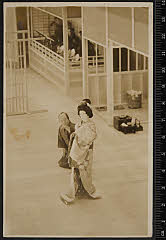 sol-I-01-11-28昭和０６・1931歌舞伎座「銘作左小刀」京人形の精〈〉尾上　菊枝、左甚五郎〈6〉尾上　菊五郎
