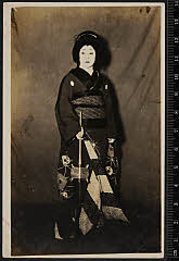 sol-I-01-12-18大正１５・1926邦楽座「妹背山婦女庭訓」杉酒屋娘お三輪〈6〉尾上　菊五郎