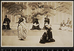 sol-I-01-13-33昭和０８・1933歌舞伎座「［寿式三番叟］式三番叟」三番叟〈6〉尾上　菊五郎、千歳〈7〉坂東　三津五郎