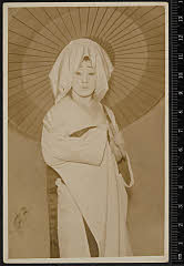 sol-I-01-13-51大正１３・1924市村座「［柳雛諸鳥囀］鷺娘」鷺娘〈6〉尾上　菊五郎