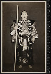 sol-I-01-14-42昭和１０・1935歌舞伎座「棒しばり」次郎冠者〈6〉尾上　菊五郎