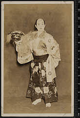 sol-I-01-16-02大正１５・1926歌舞伎座「連獅子」狂言師左近後に親獅子の精〈6〉尾上　菊五郎
