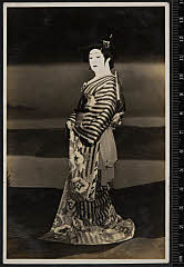 sol-I-01-16-33昭和１３・1938歌舞伎座「［法懸松成田利剱］色彩間苅豆」かさね〈6〉尾上　菊五郎