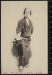 sol-I-01-18-04明治４４・1911「 ［梅雨小袖昔八丈］髪結新三」髪結新三〈6〉尾上　菊五郎