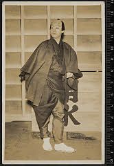 sol-I-01-18-17大正１５・1926新橋演舞場「半七捕物帳　勘平の死」三河町の半七〈6〉尾上　菊五郎