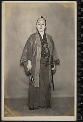 sol-I-01-18-27大正１５・1926新橋演舞場「半七捕物帳　湯屋の二階」高島弥之助〈6〉尾上　菊五郎