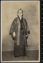 sol-I-01-18-29大正１５・1926新橋演舞場「半七捕物帳　湯屋の二階」高島弥之助〈6〉尾上　菊五郎