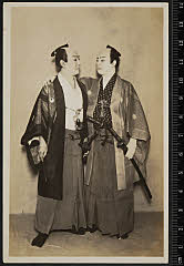 sol-I-01-18-31大正１５・1926新橋演舞場「半七捕物帳　湯屋の二階」高島弥之助〈6〉尾上　菊五郎、梶井源五郎〈6〉大谷　友右衛門