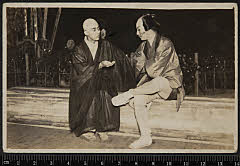 sol-I-01-19-14大正１４・1925市村座「吉様参由縁音信」湯灌場吉三〈6〉尾上　菊五郎、弁秀〈1〉中村　吉右衛門
