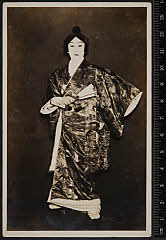 sol-I-01-22-01大正１３・1924本郷座「伽羅先代萩」足利頼兼〈3〉市村　亀蔵