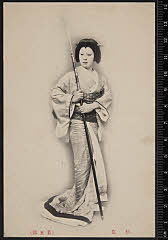 sol-I-01-22-07明治４１・1908歌舞伎座「伽羅先代萩」中老松島〈6〉尾上　菊五郎