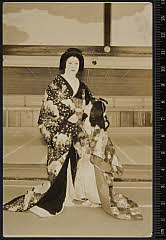 sol-I-01-22-13昭和１１・1936歌舞伎座「伽羅先代萩」鶴千代君〈〉市川　男女丸、乳人政岡〈6〉尾上　菊五郎