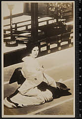sol-I-01-22-17昭和０６・1931東京劇場「伽羅先代萩」千松〈〉市村　太郎、八汐〈6〉尾上　菊五郎