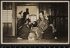 sol-I-01-23-32大正１５・1926新橋演舞場「［東山桜荘子］佐倉義民伝」おとし〈4〉尾上　丑之助、木内宗吾〈6〉尾上　菊五郎、徳松〈1〉尾上　右近、おさん〈5〉市川　鬼丸、彦七〈〉