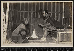sol-I-01-23-33大正１５・1926新橋演舞場「［東山桜荘子］佐倉義民伝」木内宗吾〈6〉尾上　菊五郎、渡守甚兵衛〈6〉大谷　友右衛門