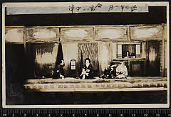 sol-I-01-24-41昭和０３・1928市村座「摂州合邦辻」高安俊徳丸〈4〉市川　男女蔵、息女浅香姫〈4〉坂東　竹三郎、玉手御前〈6〉尾上　菊五郎、奴入平〈6〉坂東　彦三郎