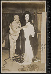 sol-I-01-24-42昭和０３・1928市村座「摂州合邦辻」合邦〈7〉市川　中車、玉手御前〈6〉尾上　菊五郎