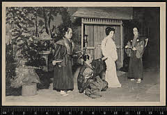 sol-I-01-25-08明治４１・1908歌舞伎座「新皿屋舗月雨暈」浦戸紋三郎〈13〉守田　勘弥、愛妾お蔦〈6〉尾上　菊五郎、岩上典蔵〈〉中村　翫助、浦戸十左衛門〈3〉市川　新十郎