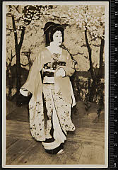 sol-I-01-27-15昭和０４・1929歌舞伎座「仮名手本忠臣蔵　道行旅路の花聟」おかる〈6〉尾上　菊五郎