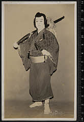 sol-I-01-27-38昭和１７・1942歌舞伎座「［仮名手本忠臣蔵］半七捕物帳　勘平の死」早野勘平〈6〉尾上　菊五郎