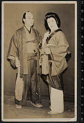sol-I-04-01-14昭和１８・1943歌舞伎座「傾城反魂香」又平女房おとく〈7〉沢村　宗十郎、浮世又平〈6〉尾上　菊五郎